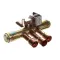 Master-Bilt 09-09776 Reversing Valve, 4 Way, 24V, 7/8" Connections