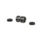 T&S Brass 098A 3/4-14UN MALE X MALE FITTING W/ HOSE WASHERS