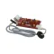 Wells 2E-40310 Terminal Block, 4 Pole, 75 Amp