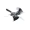 Kelvinator 0USC4K Fan Blade, Condenser, 5 Blade