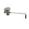 Power Soak Systems Inc 100-302 Lever Waste Drain Assembly, Twist, 3 1/2" Sink Opening