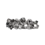 Lancer 1000434-BP25 SS ELBOW 3/8 BARB X 3/8 FFL SW