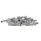Lancer 1000525-BP25 SS TEE 3/8 BARB,25 PCS