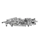 Lancer 1000526-BP25 SS TEE (2) 1/4 BARB X 3/8 BARB