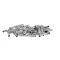 Lancer 1000526-BP25 SS TEE (2) 1/4 BARB X 3/8 BARB