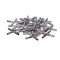Lancer 1000564-BP25 SS CROSS 1/4 BARB,25 PCS