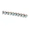 Rational 10.00.698 Screw/Bolt with Thread Lock, Hex Head, M6 x 12MM, Pack of 10