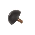 Newco 100078 Foot with Stud, Rubber, Single
