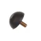 Newco 100078 Foot with Stud, Rubber, Single