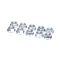 Rational 10.00.916P HEX NUT M4 W. LOCKING