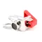 Newco 100110 Faucet with Red Handle