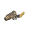 Champion - Moyer Diebel 100123 Petcock, On/Off Valve, Gauge, 1/4", Brass