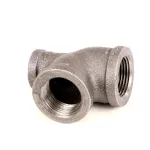 Cleveland 100223 Tee, Fitting, 3-Way, 1/2" x 1" x 1", Black Iron