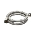 Fisher 10022 Water Supply Line/Hose, 1/2 x 1/2 x 36", Steel Braided