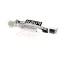 Kason 10027C00005 Deadbolt Locking Handle, Brushed Chrome, with Strike
