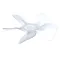 Ojeda 100436024 FAN BLADE PLASTIC, 5 BLADE, 9,
