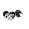 Norlake 100436 Caster Kit, Swivel Stem, 2 with Brake 2 without, Set of 4