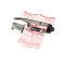 Kason 10077L00008C Door Latch with Strike, 0.75" to 1.625" Offset