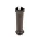 TurboChef 100788 Leg, 4", Aluminum, Black Powder-Coated