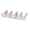 Rational 1008.0761 Screw, Hex, M8 x 25, 5 Pack