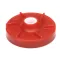 Grindmaster Cecilware 1008M IMPELLER, MILK FAT, SMALL RED