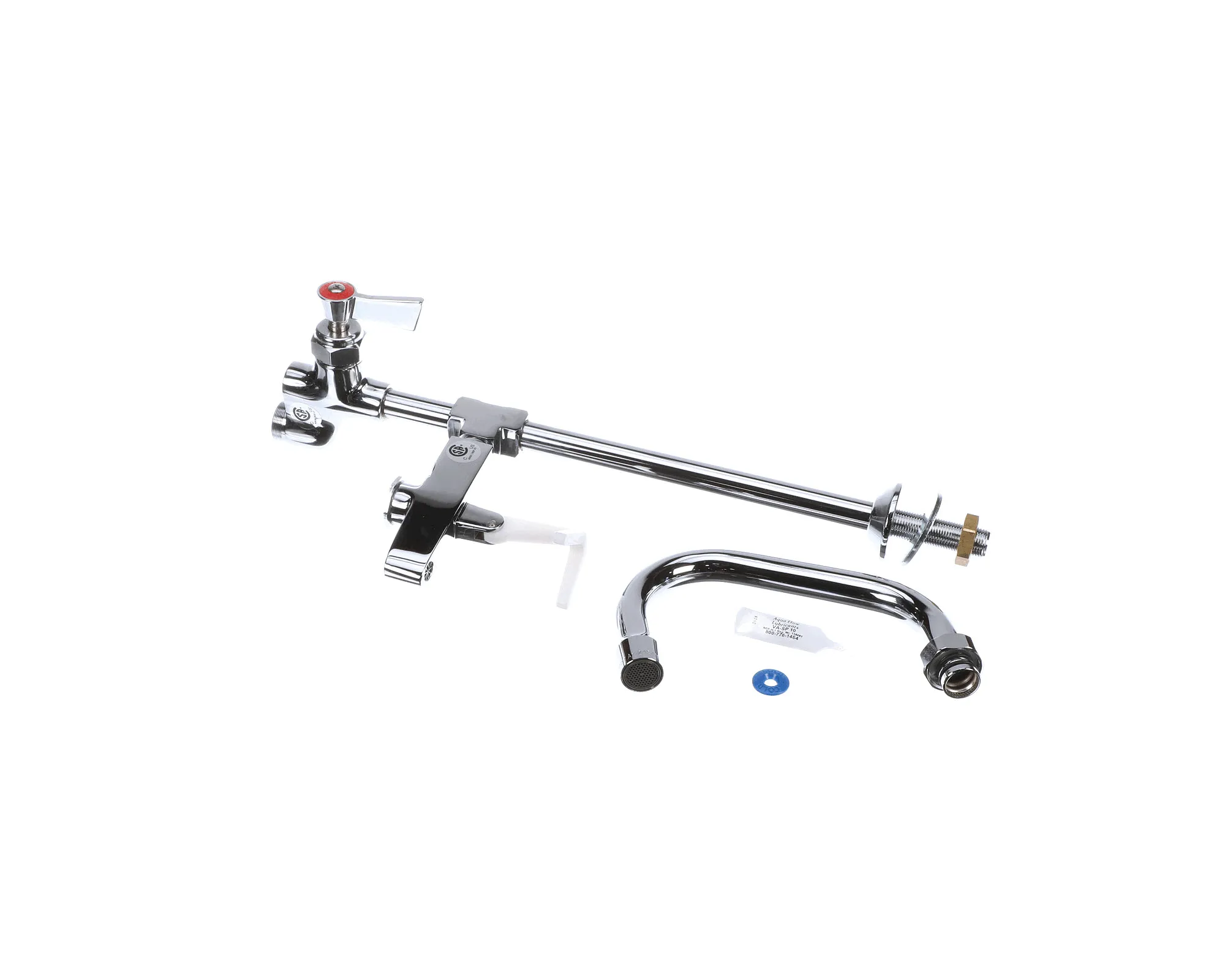 Fisher 1009 Glass Filler/Faucet Assembly, 8" Riser, 6" Swing Spout