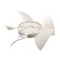 Ice O Matic 1011448-76 Fan Blade, 5 Fin, White Plastic
