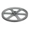 Saniserv 10212 Pulley, Poly-V, 12.5", J6