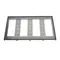 Duke 1030-2776 IR Glass Frame Assembly, 4 Wide