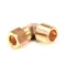 Fetco 1031.00022.00 Fitting, Elbow, 3/8" Tube x 3/8" MPT, Brass
