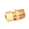 Fetco 1031.00024.00 Fitting, Compression, Male Connector, 3/8" Tube OD x 3/8" MPT
