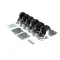 Silver King 10314-80 KIT CSTR PL/ADAPT 3IN WH/4 1/8