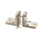Silver King 10327-39 Door Hinge Kit, Left Hand, Glass Door, SKBR1G