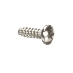 Cleveland 104080 Screw, Phillips, Pan Head, 8 x 1/2", Stainless Steel