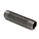 Cleveland 104485 Nipple, 1.25"NPT x 6.50"NPT, Black, Schedule 40