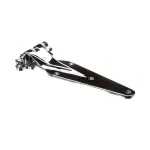 Kason 1055-000004 Door Hinge, Right Hand, Flush Mount, Chrome