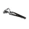 Kason 1055-000004 Door Hinge, Right Hand, Flush Mount, Chrome