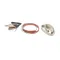Component Hardware W38-1000 Door Safety Latch with Strike, HD, Walk-In, 1/8-3/8 Offset