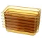 Prince Castle 1061281 Pan No Handle, 1/3 Size, 2-1/2" Deep, Pack Of 6