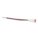 Frymaster 1064686 Indicator Light with Wire Leads, 250 Volt, Red