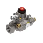 All Points 54-1069 Type "J" TS Safety Magnet Head and Gas Carrier; Natural Gas / Liquid Propane; 3/8" Gas In/Out, 1/4" Pilot In/Out