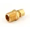Southbend Range 1081200 Fitting, Straight, 3/8" CC x 1/2" NPT
