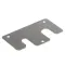 Saniserv 108627 BRACKET COVER RH