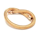 Master-Bilt 11-01815 Flex Line Assembly with Sweat Fittings, Braided, 9 3/4", Vibration Absorber