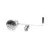 Champion - Moyer Diebel 110529 Drain Assembly, Twist Lever, 2", PP-3