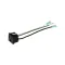 Marshall Air 110593 Receptacle with Wire Leads, Square, 120 Volt