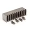 Doughpro Proluxe 1109380A Rack Gear Kit with 4 Half Moon Keys, DP1100