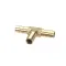 Cleveland 111646 TEE;HOSE BARB;BRASS;3/8 IN H X