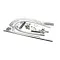 Fisher 1117-WB Filler Unit, Rack/Glass, Banquet, Spring/ Flex Hose Style