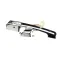 Crown Tonka 1126 LATCH HANDLE DEADBOLT 27C TWIST KNOB RELEASE FLUSH